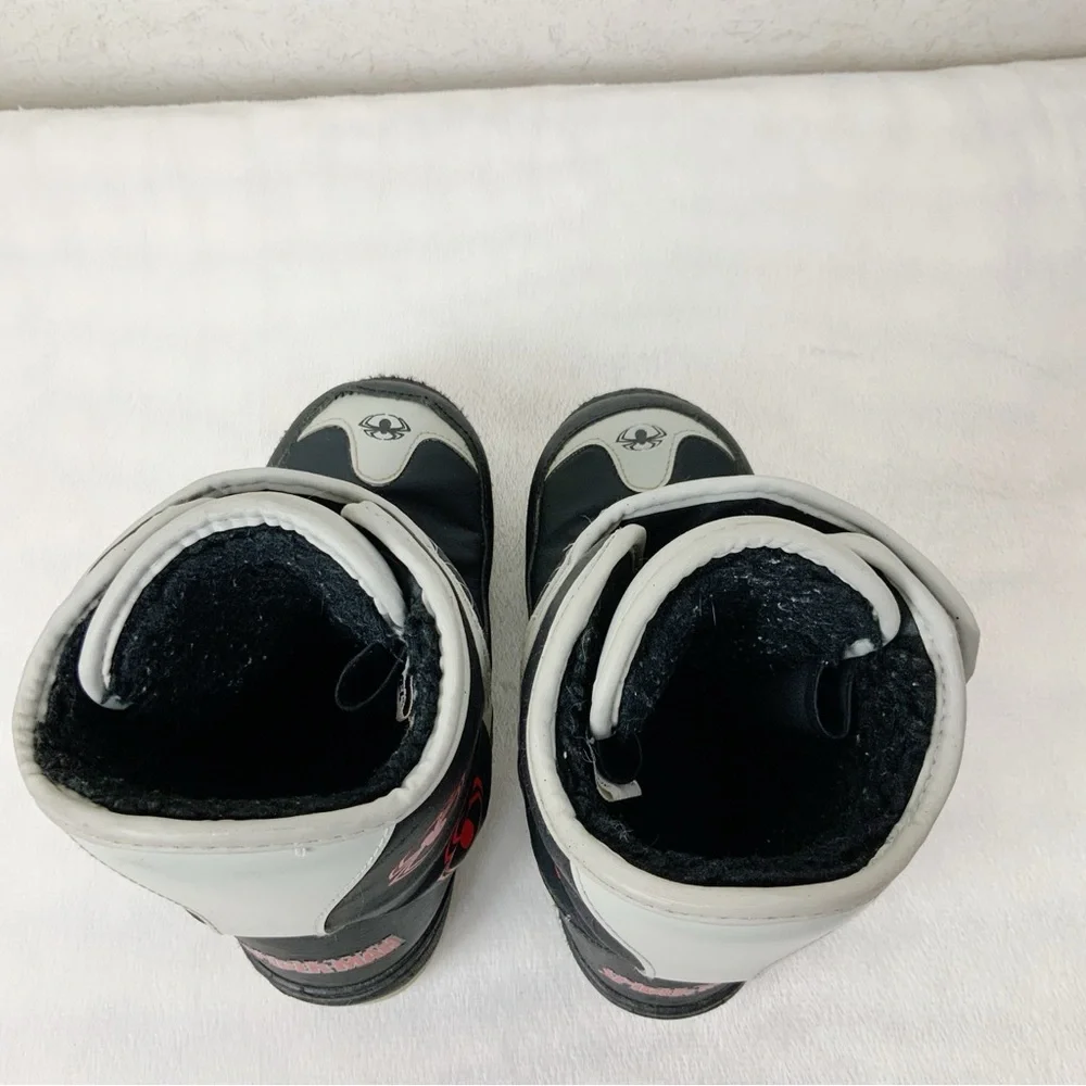 Marvel The Amazing Spider-Man Boys Size 3 Winter Snow Boots Rare 2000s Superhero